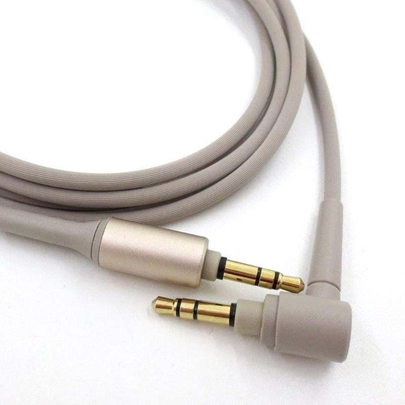 Headphone Wire Sound Cable Gold Plated Replacement for HD490 Headset 3.5mm Male to Male Headphone Cable Replacement