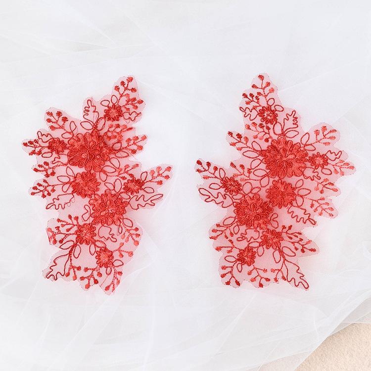 Embroidery Car Bone Lace Lace Book White, Bridal Headgear Handmade Diy Material, Wedding Dress Decoration Accessories