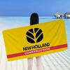 New Holland Logo Beach Towel Colorful Bath Towels for Girl Microfiber Quick Dry Sand Free Beach Yoga Spa Gym Pool