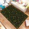 Gothic Black Spider Web Carpet American Style Rug Cozy Home Floor Mat Lounge Office Apartment Indoor Lounge Living Room Luxury