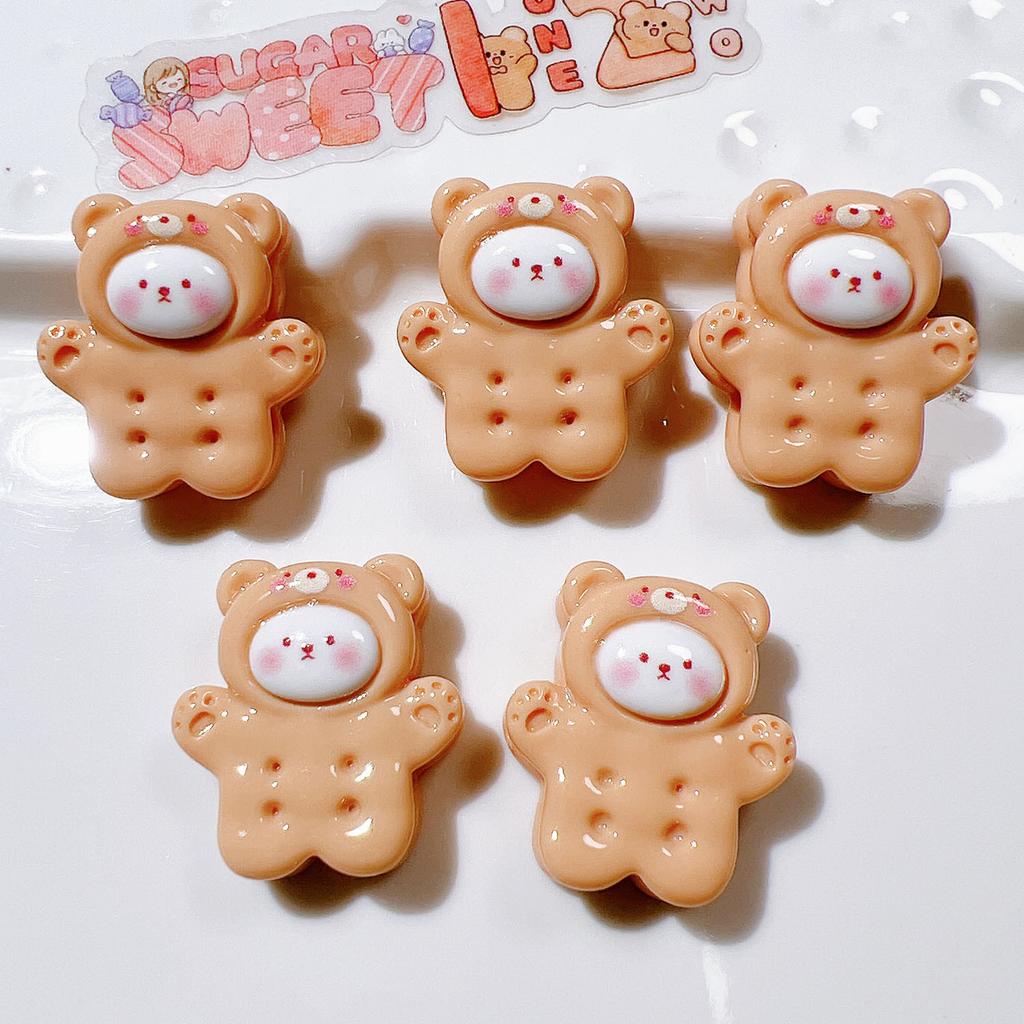 10Pcs New Cute Resin Cartoon Bowtie Cat Flat Back Parts Embellishments For Hair Bows Accessories