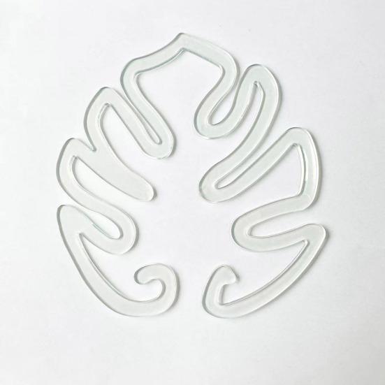 2 Pcs Plant Stem Holder Reusable Clear Plant Stem Support Easy Application Plant Support