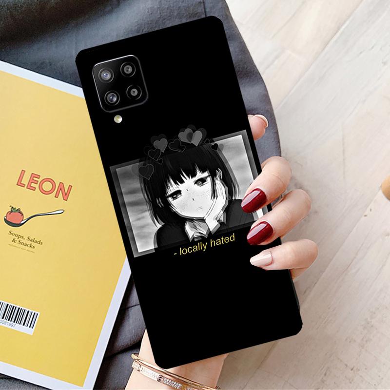 Sad Japanese Anime Aesthetic For Samsung Galaxy A54 A14 A16 A26 A36 A56 A22 A32 A52 A55 A35 A05 A06 A15 A53 A33 A13 Case