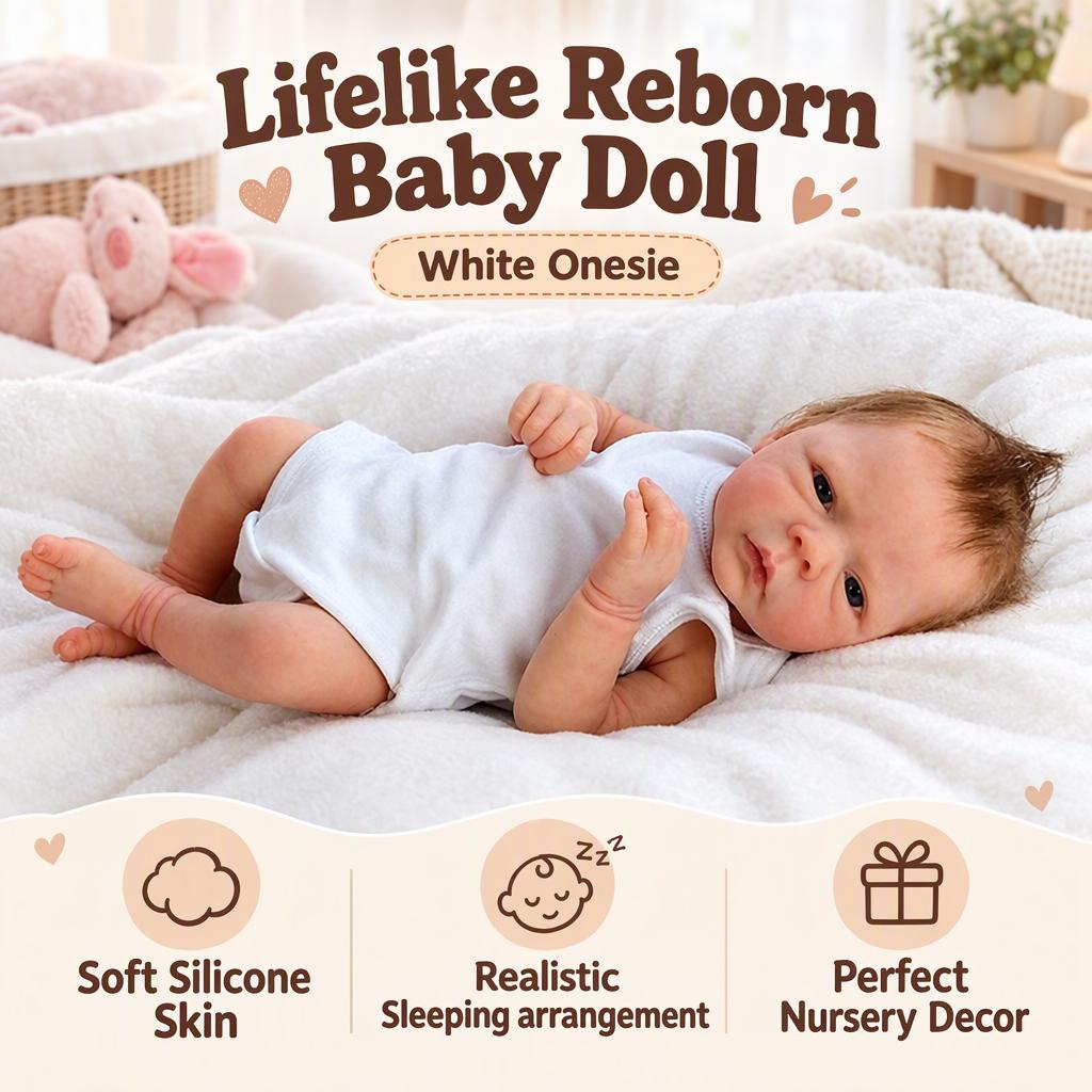 50 cm-es aranyos kézzel készített design vinyl szilikon Lifelike Alive Babies babajátékok gyerekeknek Lány születésnapi ajándék teljes szilikon testű Reborn baba babák