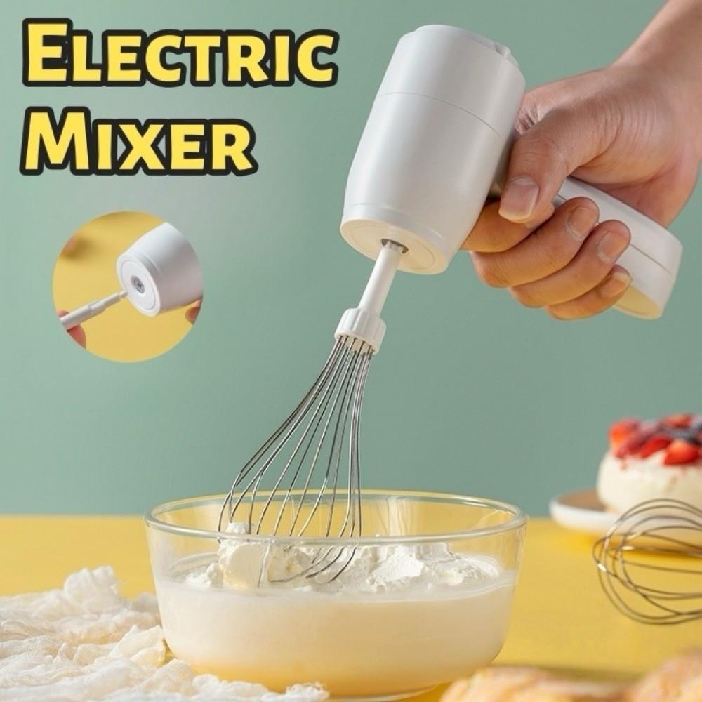 Multifunctional Wireless Egg Beater USB Rechargeable Milk Frother Professional Baking