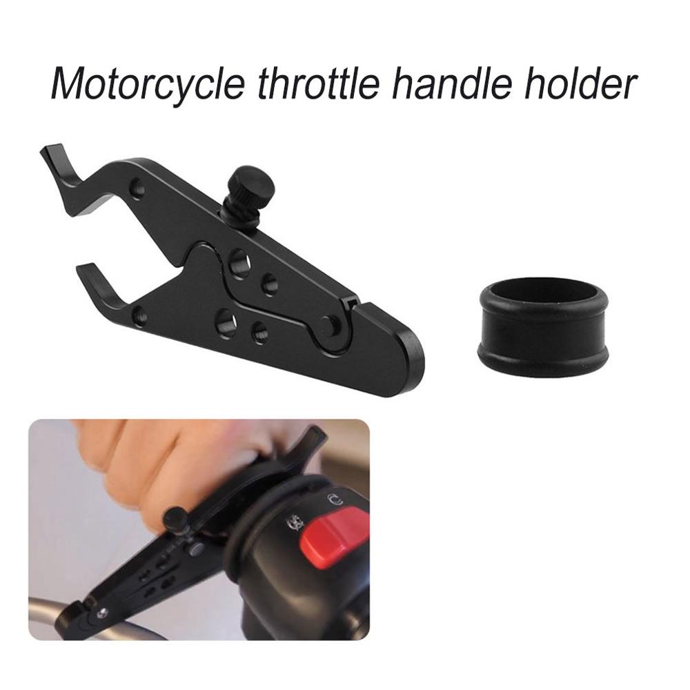 Motorcycle Cruise Control Throttle High Grade Aluminum Lock Assist Retainer Universal Wrist Grip Throttles 2