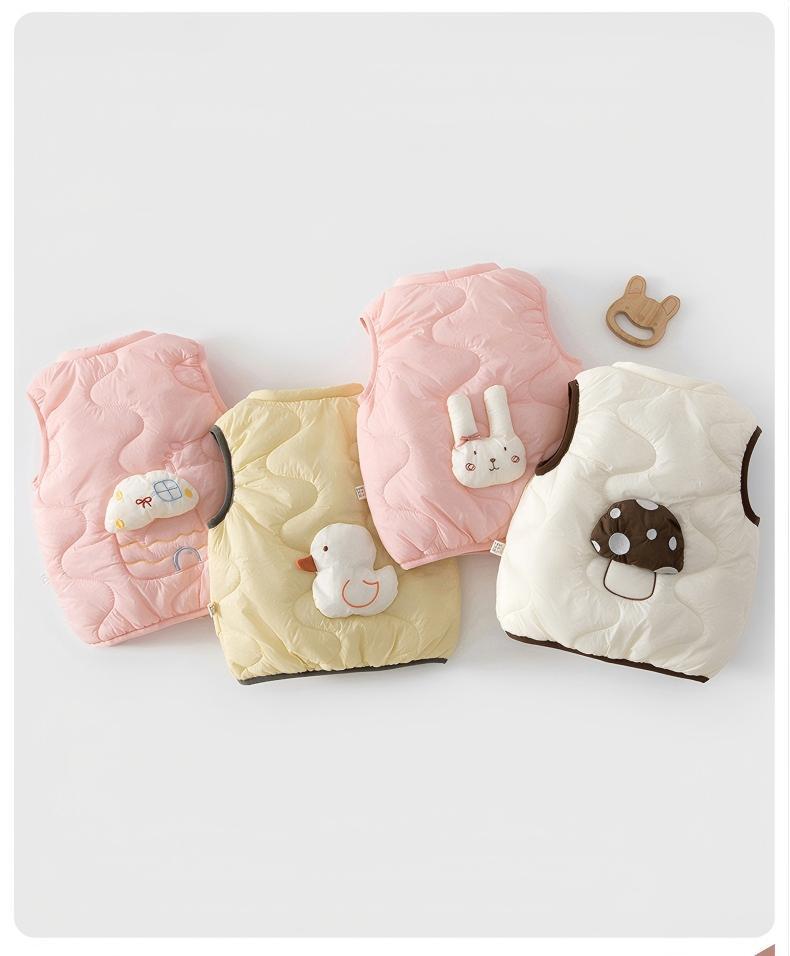 Varm Bomullsväst för Baby & Barn - Höst/Vinterkollektion