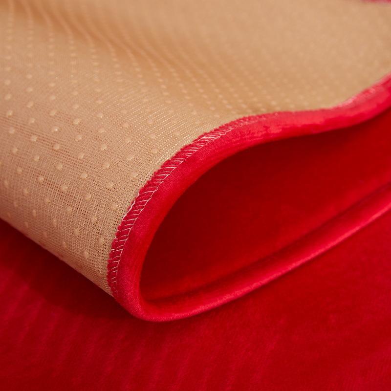 Festive Red Sofa Cushion Four Seasons Universal Wedding and Wedding Room Decorations Arrangement Cover Towel Wedding Non-Slip Cover Cover