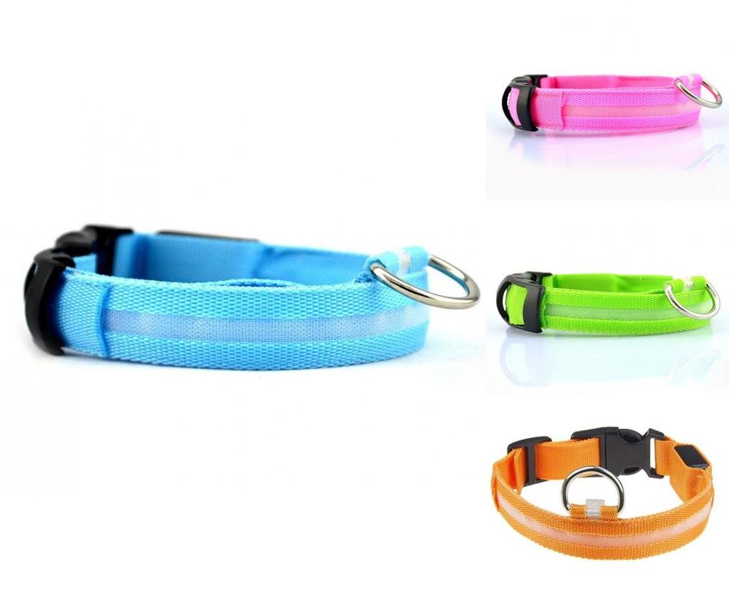 Pet Lighted Dog Collar With Rechargeable Led For Pets Gift During Christmas