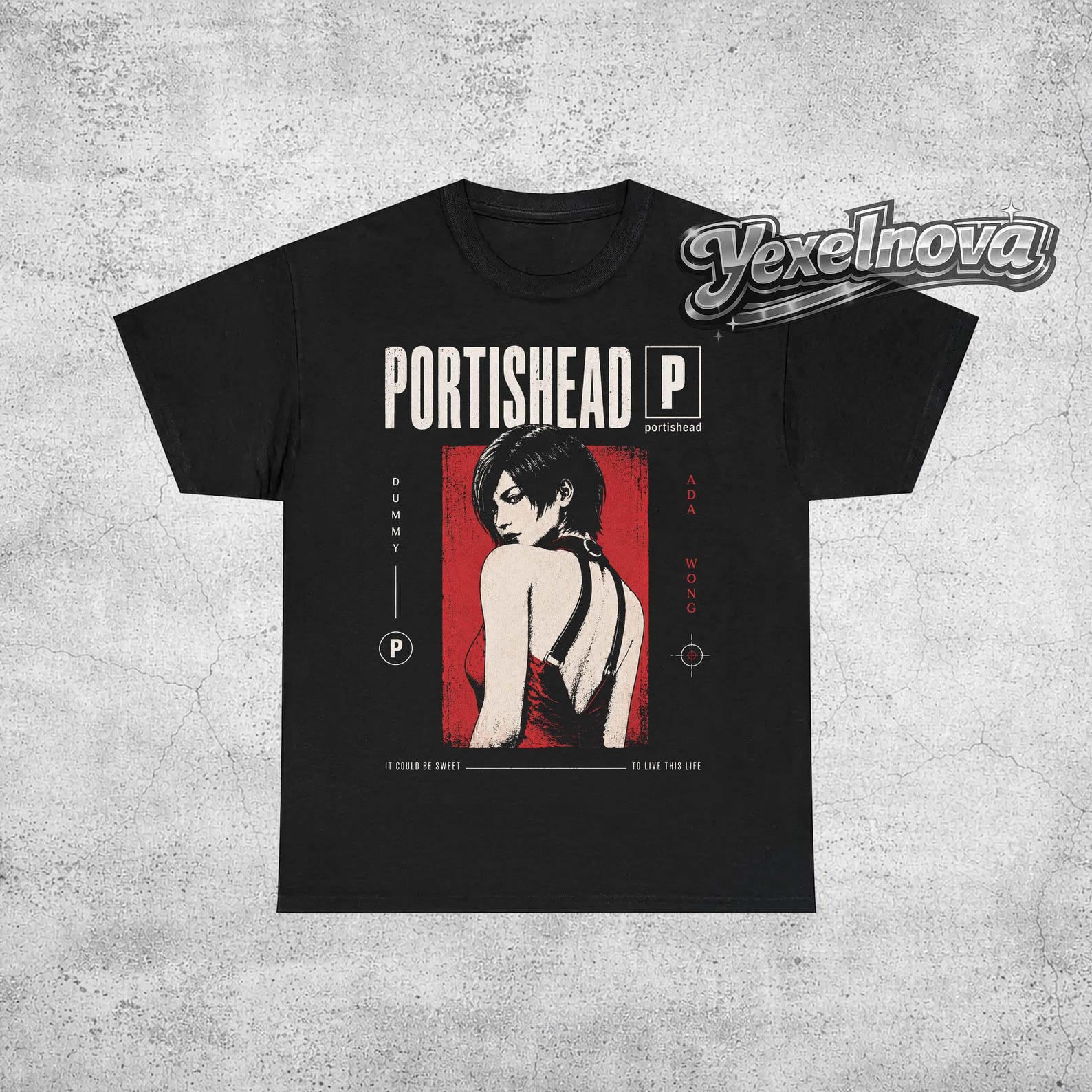 Portishead Trip Hop Band T-Shirt, 90 s Alternative Rock Music Tee XL