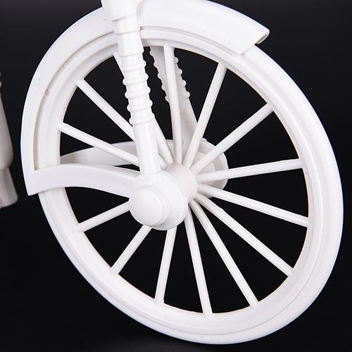 Rattan Vase Flower Basket Small Rattan Tricycle Photography Props Creative Bicycle Flower Basket Party Wedding Decoration