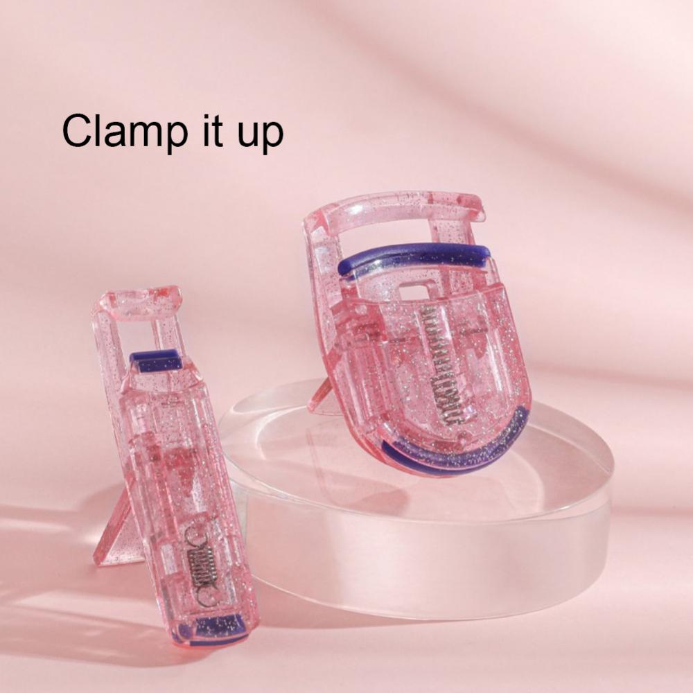 1/2PCS Eyelash Curler Curl Lower Eyelashes Plastic Eyelash Curler Mini Cute Cat Paw Small Portable Eyelash Clip
