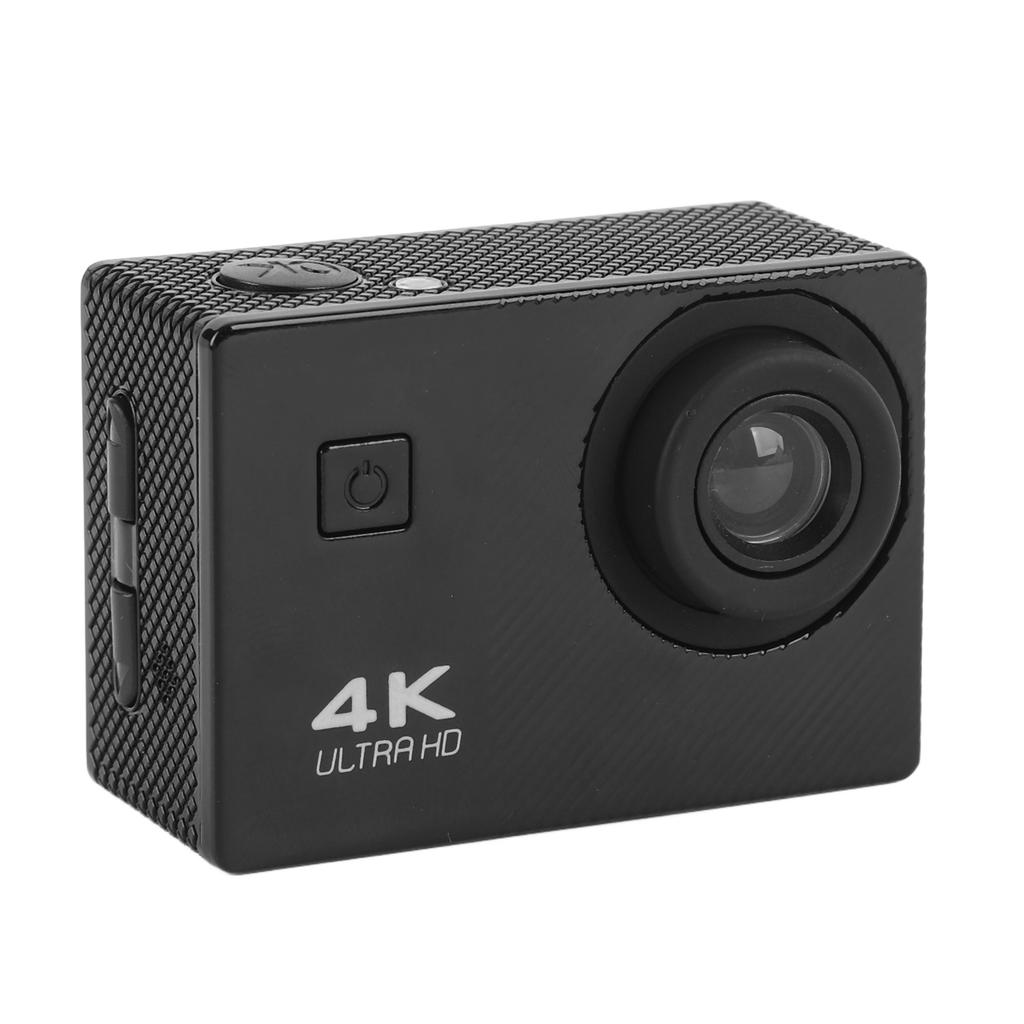 Cycling Video Camera 4K HD Rain Proof Wide Angle Electronic Stabilization Wearable Cycling Camera with 2.0 Inch Screen