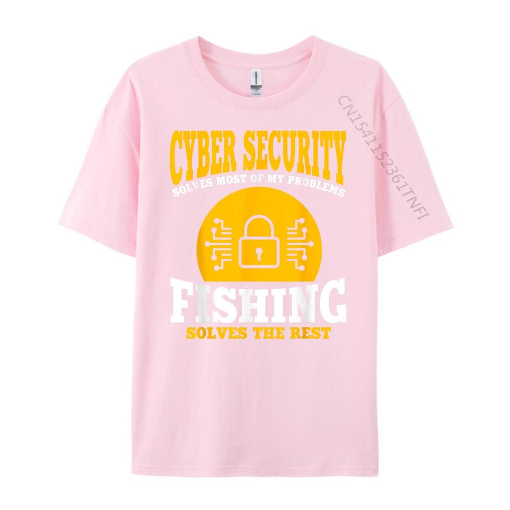 Funny Cyber Security Fisherman Outfit Computer Science Street Wear T Shirt Funny T Shirts Halloween