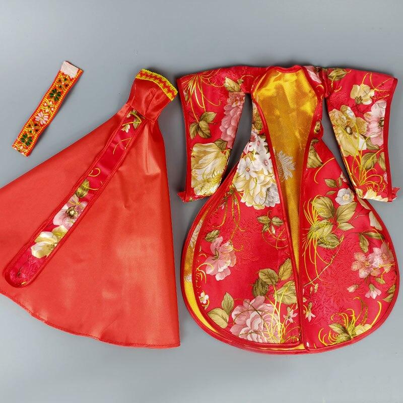Cosplay Dress For Barbie Dolls 1/6 Traditional Chinese Ancient Beauty Costume Clothes Party Evening Dresses For Barbie Kids Toys