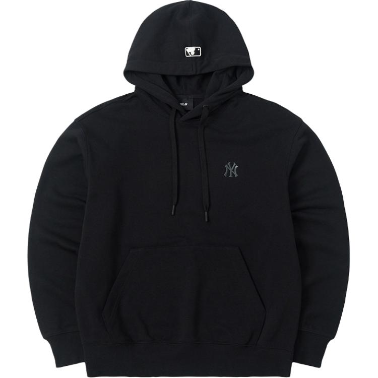 MLB 25FW New York Yankees Simple Casual Hoodie Unisex hoodies 3AHDB0161-50BKS-1.101