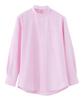 Seven Uniform GH7021-2 Pink 5L Long Sleeve Stand Collar Shirt with Oxford Clothes, Restaurant Uniform