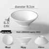ZISIZ Melamine Ramen Noodle Bowl