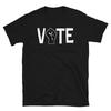 Georgia Stop Voter Suppression Black Fist Vote Short-Sleeve Unisex T-Shirt