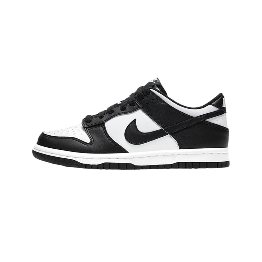 Nike Dunk Kokosmelk Panda Slijtvast Lage top Skateboard Schoenen Unisex Zwart Wit Geel HF5441-100(Team-962DUNK)-Willekeurige verpakkingszakken