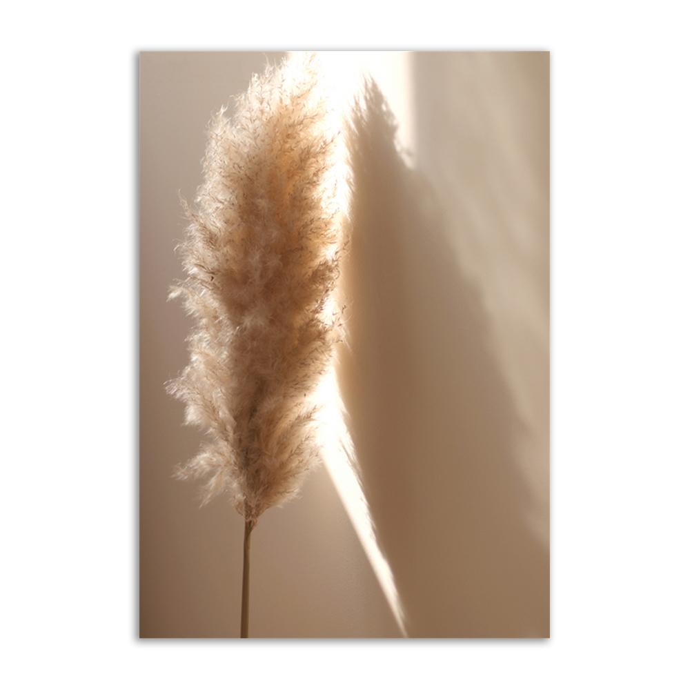 Nature Scenery Poster Canvas Painting Prints Reed Beach Pine Bird Magnolia Flower Nordic Wall Art Decoration Home Wall Art Decor