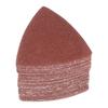 Uxcell Triangular Hook and Ring Aluminum Oxide Sanding Random Orbital Mouth Oscillating Detail 40 Pack of 60 Sandpaper, Pad, Sander, Sander,