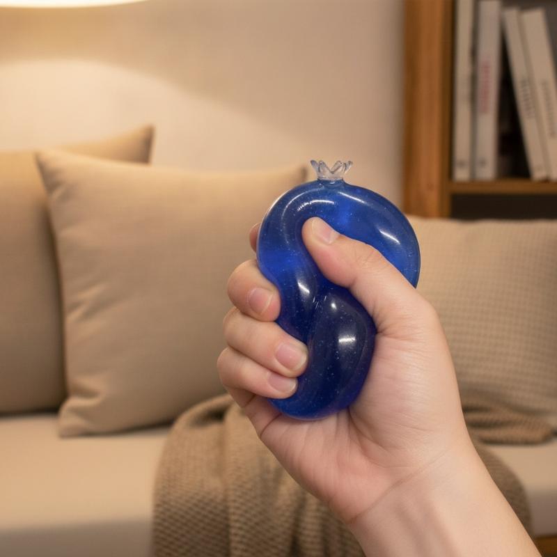 Blueberry Slow Rising Soft Toy Safe Stress Relief Vent Fidget Toy For Kids Students School Pressure Release