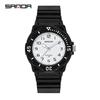 Sanda Fashion Couple Watches: Fresh, Versatile, Waterproof, Night Vision Luminous Style for Men & Women