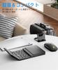 Omikamo Bluetooth Keyboard and Mouse Set, Foldable, Japanese Layout, Wireless Mouse and Keyboard with Numeric Keypad, Bluetooth & 2.4G Connection,