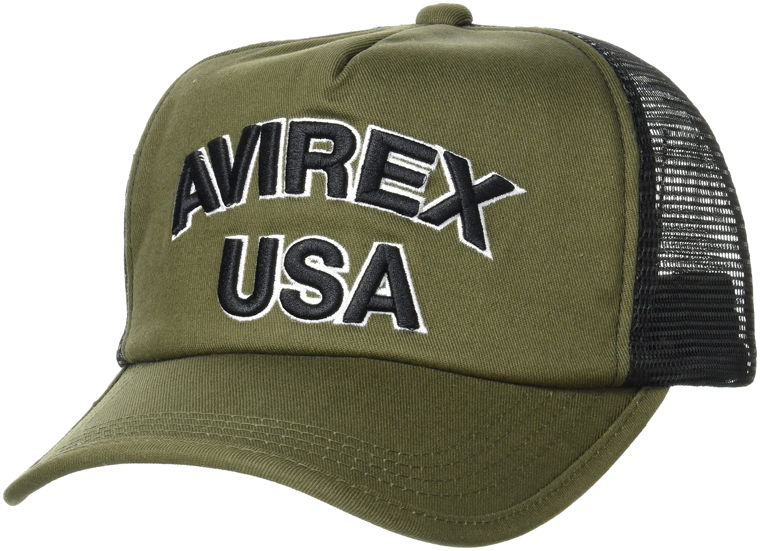 

Avirex MESHCAP USA Khaki Hat, 62.0-64.0cm