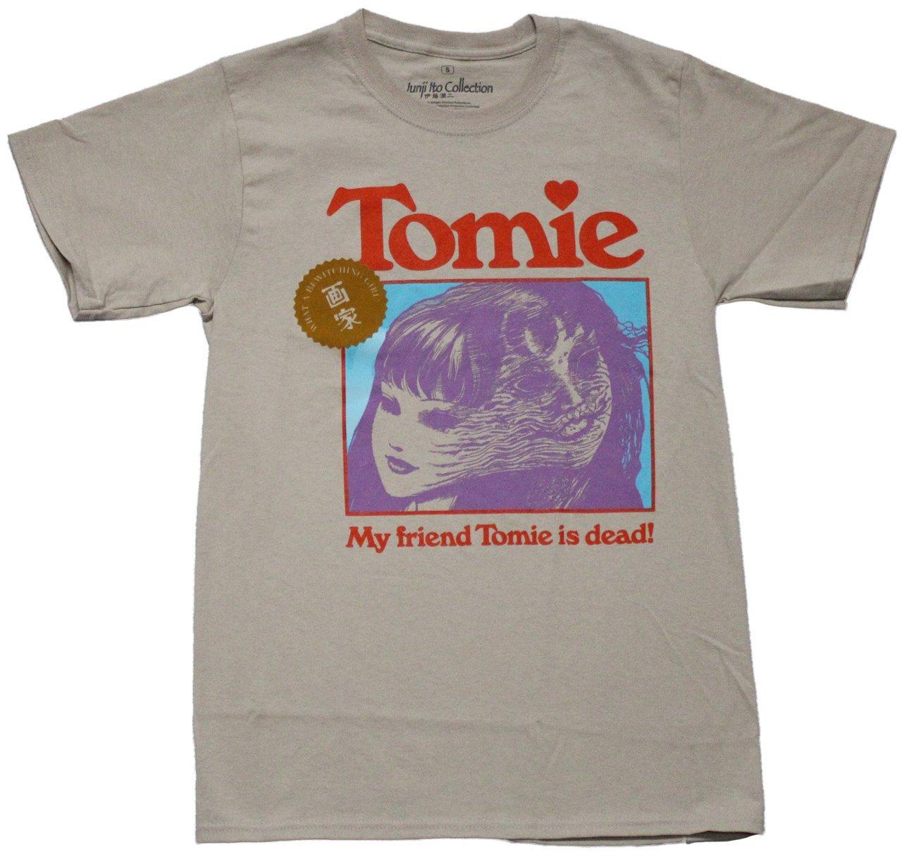 Junji Ito New Adult T-Shirt - Tomie Purple Image  My Friend Tomie is dead M
