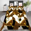 3D Digital Printing Luxury Home Bedding Set Bedroom Duvet Cover Home Bedding Set Single/Double Bed Home Decoration