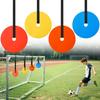 5Pcs 15Cm Tpr Soccer Goal Target Training Discs Adjustable Flat Spot Markers To Improve Football Shooting Accuracy For Practice