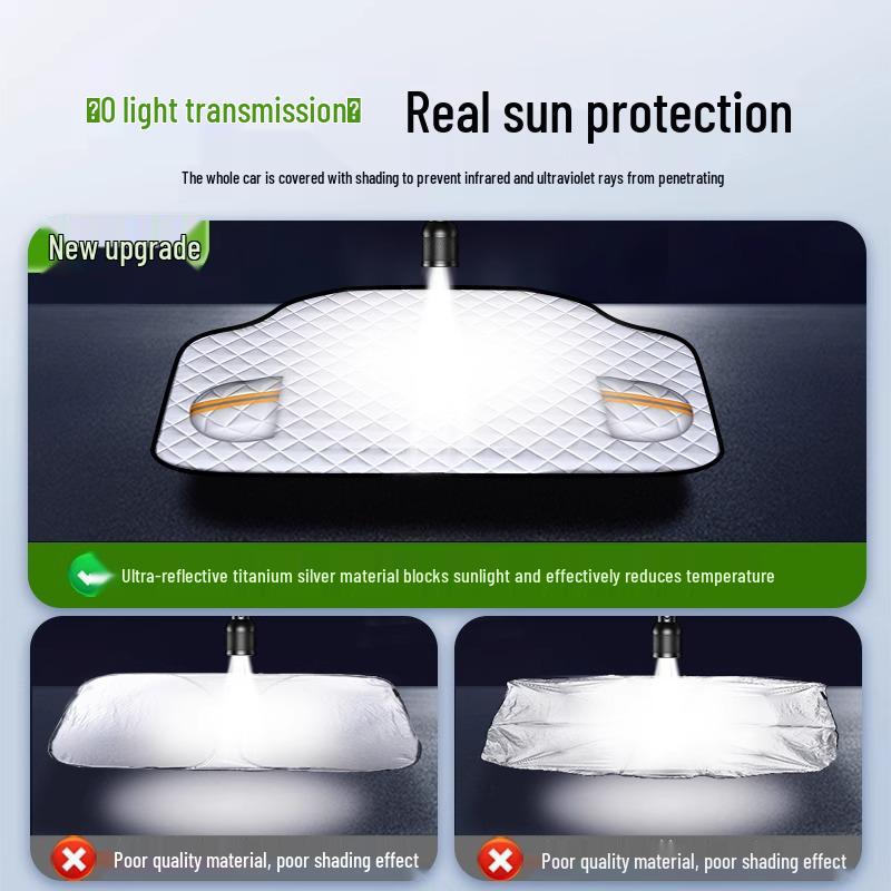 Xiaomi SU7 Sunshade: Heat-Insulating Windshield Cover for 25 Car Models