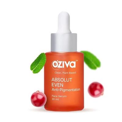 OZiva Absolut Even Anti-Pigmentation Face Serum (with Phyto Niacinamide, Phyto Alpha Arbutin, Aloe Vera & Rosemary) for Hyperpigmentation