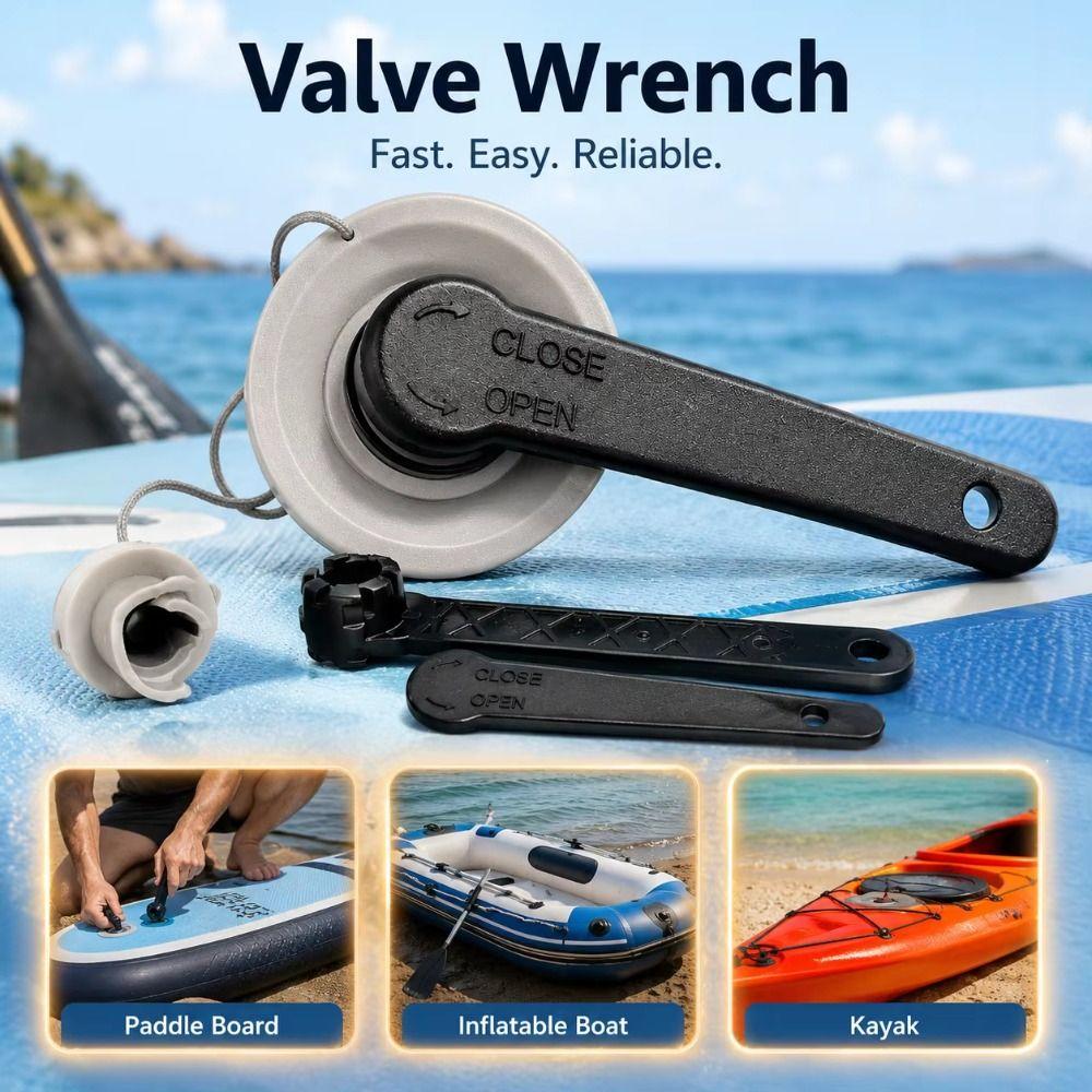 Tightening Valve Remover 6/8 Groove Air Valve Repair Tool Spanner Air Valve Wrench  Inflatable Boat