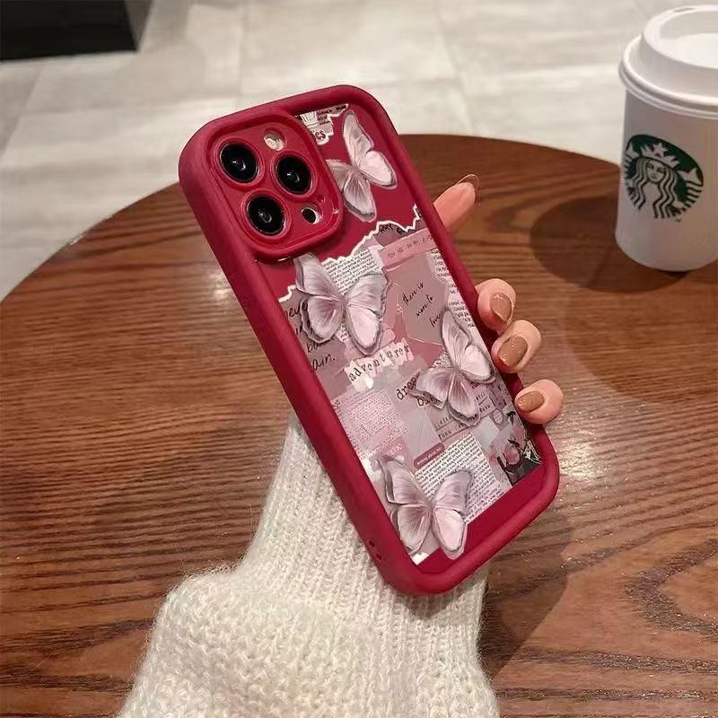 

Butterfly Daily Case for iPhone 12/13/14 Pro, 15, 16, 17, 17 Pro Max 17