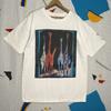 Vintage 90s Wildlife Graphic Tee Nature Conservation Giraffe Art Large Unisex T-Shirt