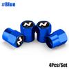 4Pcs Car Valve Caps Wheel Tires Air Tyre Stem Protective Cover For Hyundai N Line Nline I20 I30 Tucson Sonata Elantra Veloster TT66
