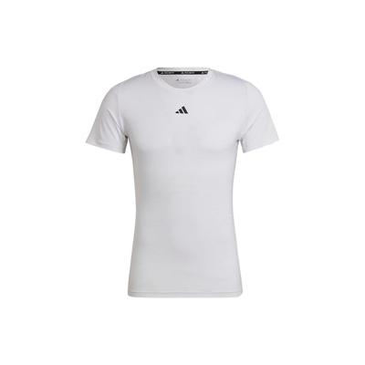 adidas T-shirt d'entraînement Techfit Blanc Homme Streetwear HK2335