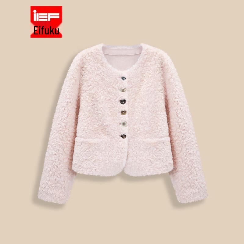 

IEF Женское плюшевое теплое пальто M