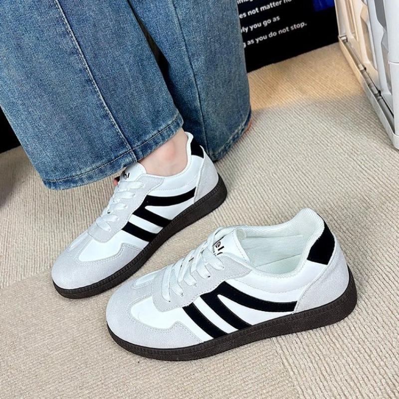 Retro women's autumn new fashion casual shoes trendy versatile wear-resistant leather board shoes
