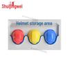 Safety Helmet Storage and Display Rack