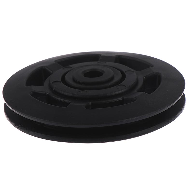 95 mm Černá kladka ložiska Kabel kola Tělocvična Odolná proti opotřebení