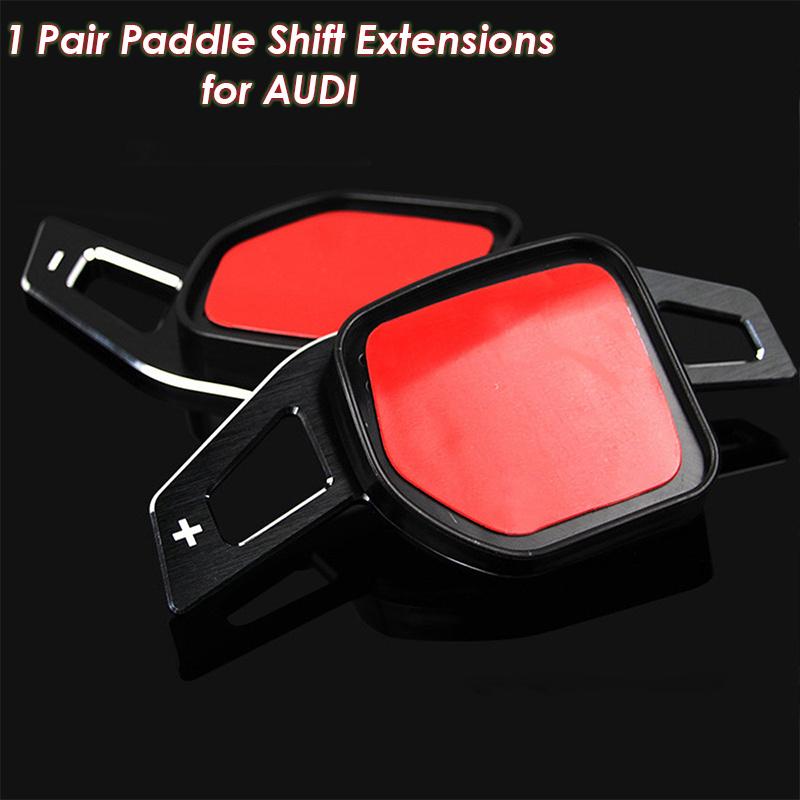 Buy Shift Paddles Extension Black Suitable for AUDI A3 A6 Q5 Q7 A7 A8 S6  SR4 SR6 R8 at affordable prices — free shipping, real reviews with photos —  Joom