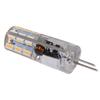 G4 24LED Light Bulb 2W 200LM Bi Pin Light Non Dimmable for Chandelier AC DC 12V(Warm White 2700K 3100K )