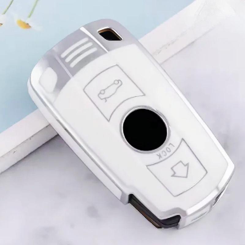 Kryt pouzdra na klíče TPU Smart Key Case Fob pro BMW E60 E61 E70 E81 E87 E90 E91 E92 X1 X5 X3 1 3 5 6 Series Z4 Protector Shell Příslušenství