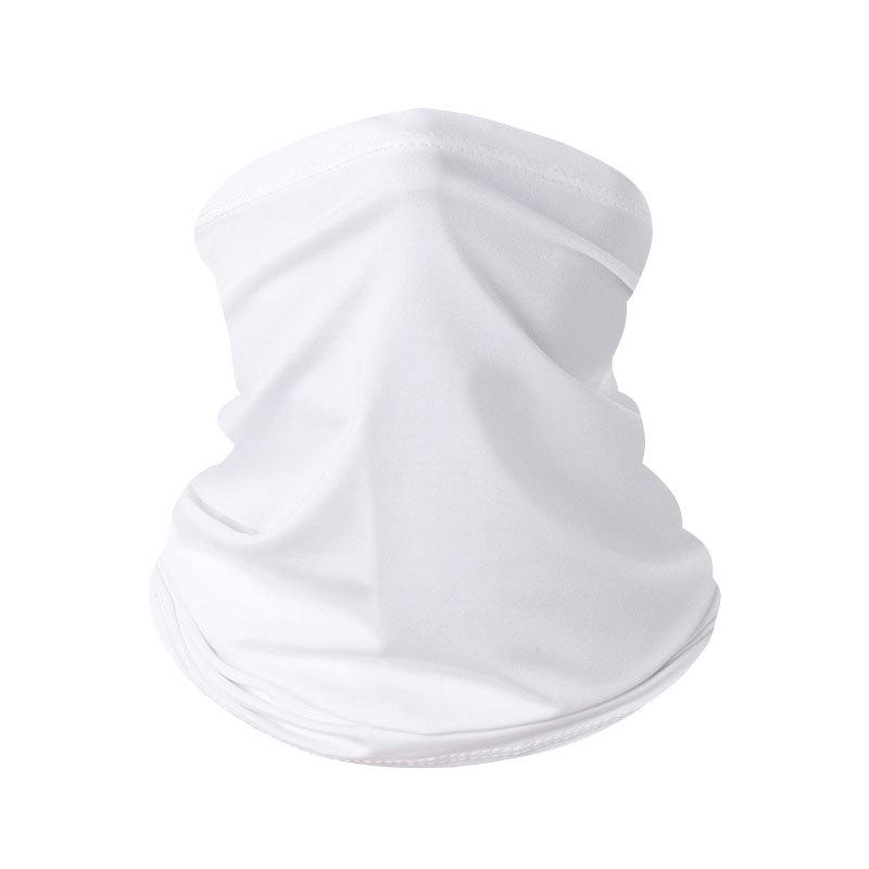Summer Outdoor Cycling Milk Silk Face Mask: Sun Protection Neck Gaiter, Multifunctional Headscarf, Neck Warmer