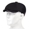 Men Light Panel Solid Color Newsboy Hat Spring Autumn Retro Beret Hat Casual Hats Octagonal Cap Hip Hop Berets
