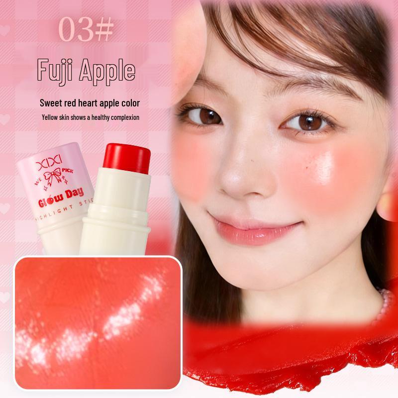 XiXi Sweet Oxygen Cherry Blossom Blush Stick: Brightening & Natural Look Cream for Energetic Skin